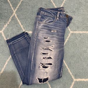 American eagle cropped jeggings
